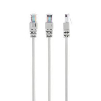 Cablexpert U/UTP Cat.5e Καλώδιο Δικτύου Ethernet 0.5m Γκρι (PP12-0.5M) (GEMPP12-0.5M)