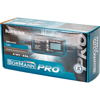 BORMANN Pro   BBC4010   ΦΟΡΤΙΣΤΗΣ-ΣΥΝΤΗΡΗΤΗΣ ΜΠΑΤΑΡΙΑΣ ΑΥΤΟΚΙΝΗΤΟΥ 6/12V - 3,5A