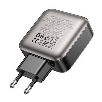 LAMTECH FOUR PORTS GaN CHARGER PD67W GREY LAMTECH FOUR PORTS GaN CHARGER PD67W GREY