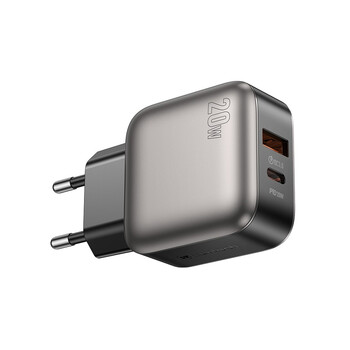 LAMTECH DUAL PORT QC3.0 CHARGER PD20W GREY LAMTECH DUAL PORT QC3.0 CHARGER PD20W GREY
