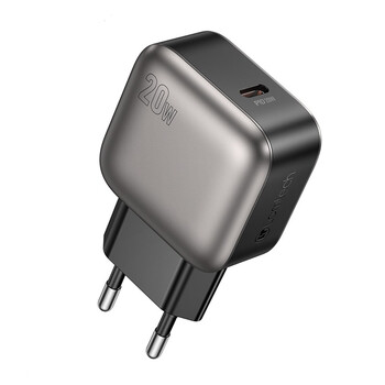 LAMTECH SINGLE TYPE-C CHARGER PD20W GREY LAMTECH SINGLE TYPE-C CHARGER PD20W GREY