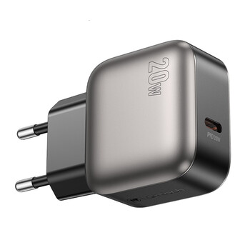 LAMTECH SINGLE TYPE-C CHARGER PD20W GREY LAMTECH SINGLE TYPE-C CHARGER PD20W GREY