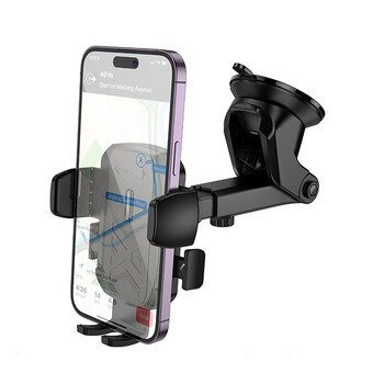 LAMTECH MULTI-ANGLE CLAMPING CAR HOLDER FOR SMARTPHONES UP TO 7' BLACK LAMTECH MULTI-ANGLE CLAMPING CAR HOLDER FOR SMARTPHONES UP TO 7' BLACK