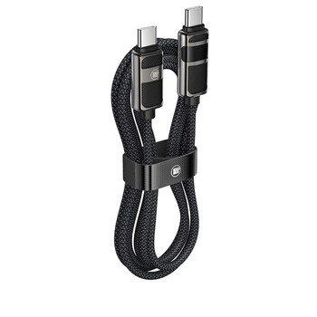 LAMTECH TYPE-C TO TYPE-C 3A HIGH POWER DISPLAY CHARGE & DATA CABLE 60W 1.2M BLACK LAMTECH TYPE-C TO TYPE-C 3A HIGH POWER DISPLAY CHARGE & DATA CABLE 60W 1.2M BLACK