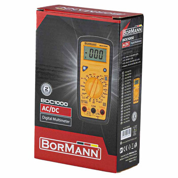 BORMANN   BDC1000   ΠΟΛΥΜΕΤΡΟ ΨΗΦΙΑΚΟ AC/DC 200V