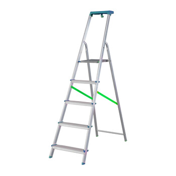 BORMANN Pro   BHL9015   ΣΚΑΛΑ ΑΛΟΥΜΙΝΙΟΥ 6+1 ΣΚΑΛΙΑ ΜΕ ΘΗΚΗ ΕΡΓΑΛΕΙΩΝ