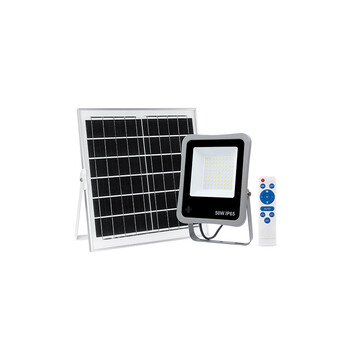 BORMANN Lite   BLF2150   ΠΡΟΒΟΛΕΑΣ ΗΛΙΑΚΟΣ LED 50W, ΑΔΙΑΒΡΟΧΟΣ, ΦΩΤΟΒΟΛΤΑΪΚΟ ΠΑΝΕΛ, ΑΙΣΘΗΤΗΡΑ ΦΩΤΟΣ,ΤΗΛΕΚΟΝΤΡΟΛ,ΧΡΟΝΟΔΙΑΚΟΠΤΗ