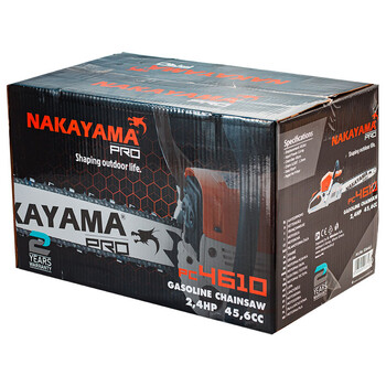 NAKAYAMA PRO   PC4610   ΑΛΥΣΟΠΡΙΟΝΟ ΒΕΝΖΙΝΗΣ 2,4hp, 45.6cc,