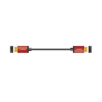 AvLink 112.233UK Premium Καλώδιο HDMI 4K Red 3m (Τεμάχιο)