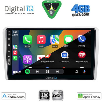 DIGITAL IQ BXF 6481SL_CPAA (9inc) MULTIMEDIA TABLET for OPEL ALL mod. 2004-2014 (SILVER)
