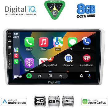 DIGITAL IQ BXF 7481SL_CPAA (9inc) MULTIMEDIA TABLET for OPEL ALL mod. 2004-2014 (SILVER)