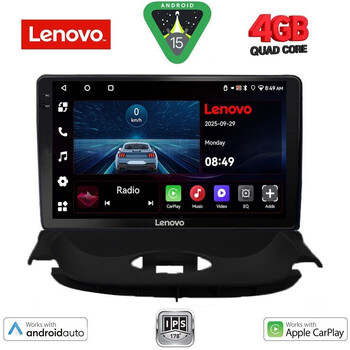 LENOVO LVE 8505_CPAA (9inc) MULTIMEDIA TABLET for PEUGEOT 206 mod. 1998-2006