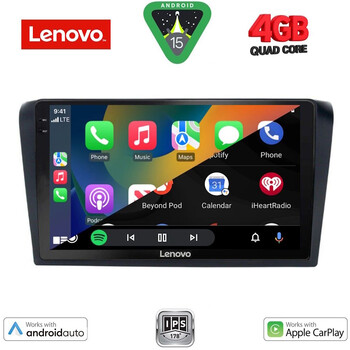 LENOVO LVE 8365_CPAA (9inc) MULTIMEDIA TABLET for MAZDA 3 mod. 2003-2008