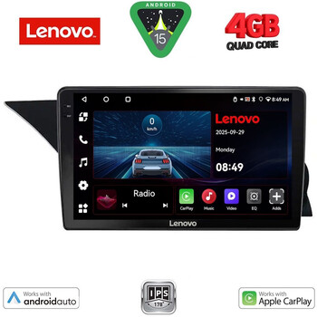 LENOVO LVE 8411_CPAA (NTG 4.0) (9inc) MULTIMEDIA TABLET for MERCEDES GLK (X204) mod. 2008-2012