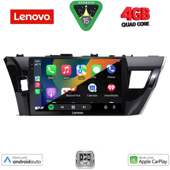 LENOVO LVE 8714_CPAA (10inc) MULTIMEDIA TABLET for TOYOTA COROLLA mod. 2013-2016