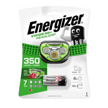 Energizer Vision Headlight HD+ 350 Lumens (ENE14774) Energizer Vision Headlight HD+ 350 Lumens (ENE14774)