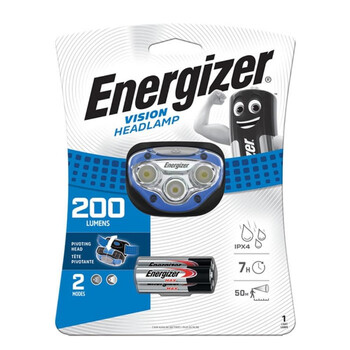 Energizer Vision Headlight 200 Lumens (ENE14420) Energizer Vision Headlight 200 Lumens (ENE14420)