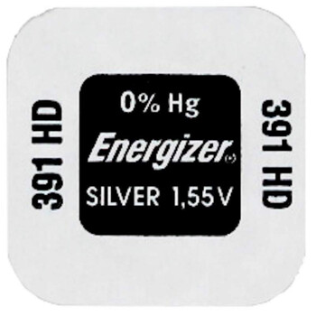 Energizer 391 / SR1120W / SR55 silver battery mini (ENE18588) Energizer 391 / SR1120W / SR55 silver battery mini (ENE18588)
