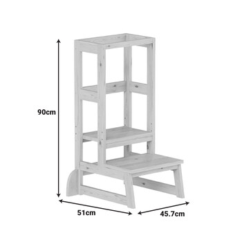 Παιδικός πύργος εκμάθησης Chiquel pakoworld τ.Montessori ξύλο σε φυσική απόχρωση 45.7x51x90εκ Παιδικός πύργος εκμάθησης Chiquel pakoworld τ.Montessori ξύλο σε φυσική απόχρωση 45.7x51x90εκ