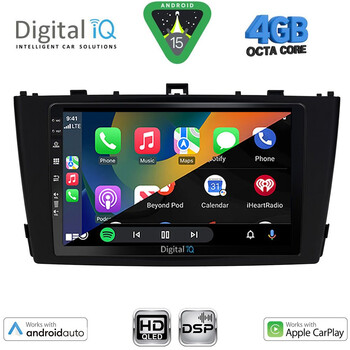 DIGITAL IQ BXF 6705BL_CPAA (9inc) MULTIMEDIA TABLET for TOYOTA AVENSIS (T27) mod. 2009-2015 (BLACK)
