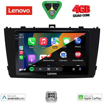 LENOVO LVE 8705BL_CPAA (9inc) MULTIMEDIA TABLET for TOYOTA AVENSIS (T27) mod. 2009-2015 (BLACK)
