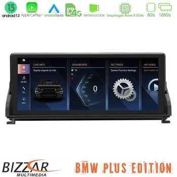 Bizzar Plus Edition bmw z4 e89 Android13 8core (8+128gb) Navigation Multimedia 10.25" hd Anti-Reflection u-bm-5224l