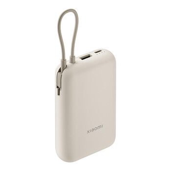 Xiaomi Power Bank 10000mAh Integrated Cable Tan (BHR9072GL) (XIABHR9072GL)
