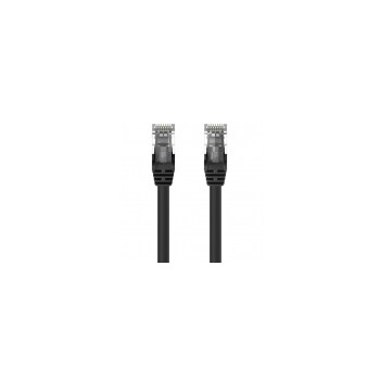 NETWORK CABLE, CAT5E, STP, RJ45M/M ,2M ,BLK ,PATCH ,SNAGLESS