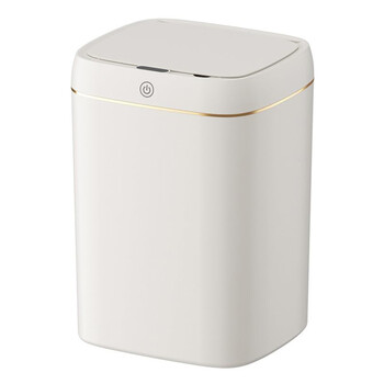 HOME USE κάδος απορριμμάτων HUH-0251 με φωτοκύτταρο, 9lt, λευκός HOME USE κάδος απορριμμάτων HUH-0251 με φωτοκύτταρο, 9lt, λευκός