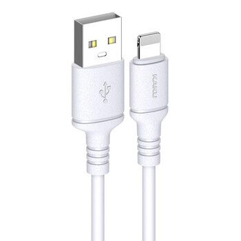KAKUSIGA καλώδιο Lightning σε USB KSC-421, 2.8A, 480Mbps, 2m, λευκό
