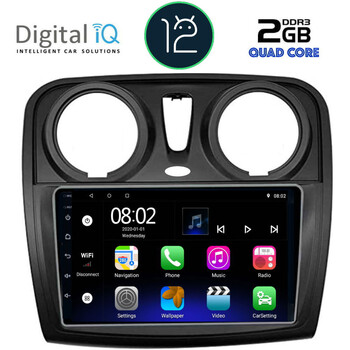 DIGITAL IQ RTB 2112_GPS (9inc) MULTIMEDIA TABLET OEM DACIA DOKKER 2012&gt;