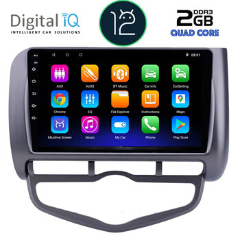 DIGITAL IQ RTB 2210_GPS CLIMA (9inc) MULTIMEDIA TABLET OEM HONDA JAZZ mod. 2002-2008