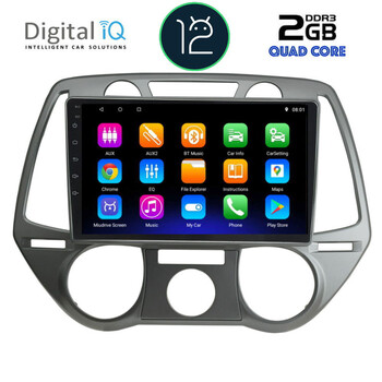 DIGITAL IQ RTB 2228_GPS A/C (9inc) MULTIMEDIA TABLET OEM HUYNDAI i20 mod. 2008-2012