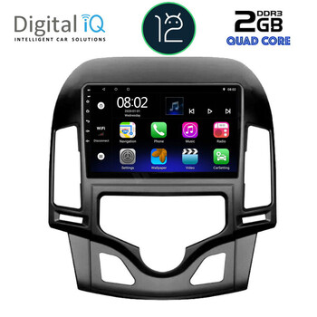 DIGITAL IQ RTB 2231_GPS CLIMA (9inc) MULTIMEDIA TABLET OEM HYUNDAI i30 mod. 2007-2012
