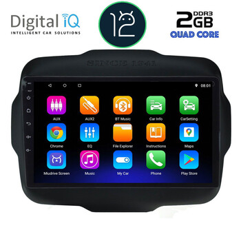 DIGITAL IQ RTB 2290_GPS (9inc) MULTIMEDIA TABLET OEM JEEP RENEGADE  mod. 2014&gt;