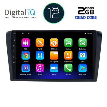 DIGITAL IQ RTB 2365_GPS (9inc) MULTIMEDIA TABLET OEM MAZDA 3 mod. 2003-2008
