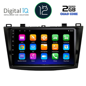 DIGITAL IQ RTB 2366_GPS (9inc) MULTIMEDIA TABLET OEM MAZDA 3 mod. 2009-2014