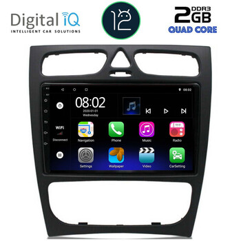 DIGITAL IQ RTB 2402_GPS (9inc) MUTIMEDIA MULTIMEDIA TABLET OEM MERCEDES C (W203) mod. 1999-2004