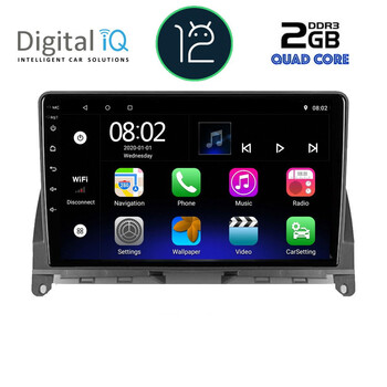 DIGITAL IQ RTB 2405_GPS (9inc) MULTIMEDIA TABLET OEM MERCEDES C (W204) mod. 2007-2011