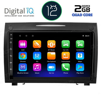 DIGITAL IQ RTB 2419_GPS (9inc) MULTIMEDIA TABLET OEM MERCEDES SLK R171 mod. 2004-2010