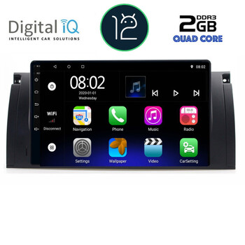 DIGITAL IQ RTB 2045_GPS (9inc) MULTIMEDIA TABLET OEM BMW Series 5 (E39) mod. 1997-2005 | X5 (E53) mod. 1999-2006