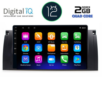 DIGITAL IQ RTB 2045_GPS (9inc) MULTIMEDIA TABLET OEM BMW Series 5 (E39) mod. 1997-2005 | X5 (E53) mod. 1999-2006