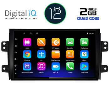 DIGITAL IQ RTB 2688_GPS (9inc) MULTIMEDIA TABLET OEM FIAT SEDICI – SUZUKI SX4 mod. 2005-2013