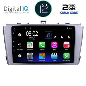 DIGITAL IQ RTB 2704_GPS (9inc) MULTIMEDIA TABLET OEM TOYOTA AVENSIS (T25) mod. 2003-2009