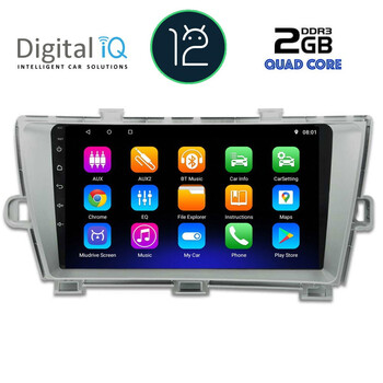 DIGITAL IQ RTB 2726_GPS (9inc) MULTIMEDIA TABLET OEM TOYOTA PRIOUS mod. 2009-2015