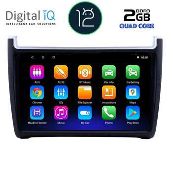 DIGITAL IQ RTB 2757_GPS (9inc) MULTIMEDIA TABLET OEM VW POLO mod. 2014-2017