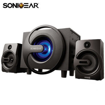 SONIC GEARS COMPUTER SPEAKERS TITAN 5 BLUETOOTH REFURBISHED