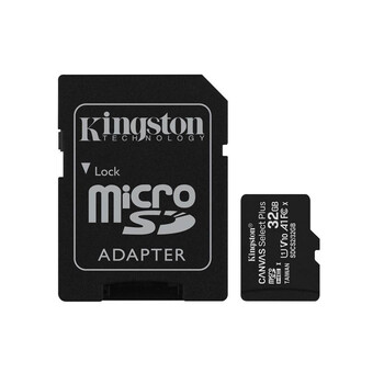 Kingston Micro Secure Digital 32GB microSDXC Canvas Select Plus 80R CL10 UHS-I Card + SD Adapter (SDCS2/32GB) Kingston Micro Secure Digital 32GB microSDXC Canvas Select Plus 80R CL10 UHS-I Card + SD Adapter (SDCS2/32GB)