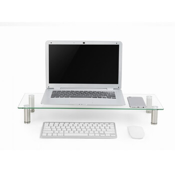 GEMBIRD GLASS MONITOR STAND MEDIUM