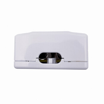 CABLEXPERT CAT6A FTP DOUBLE PORT SURFACE MOUNT BOX WHITE
